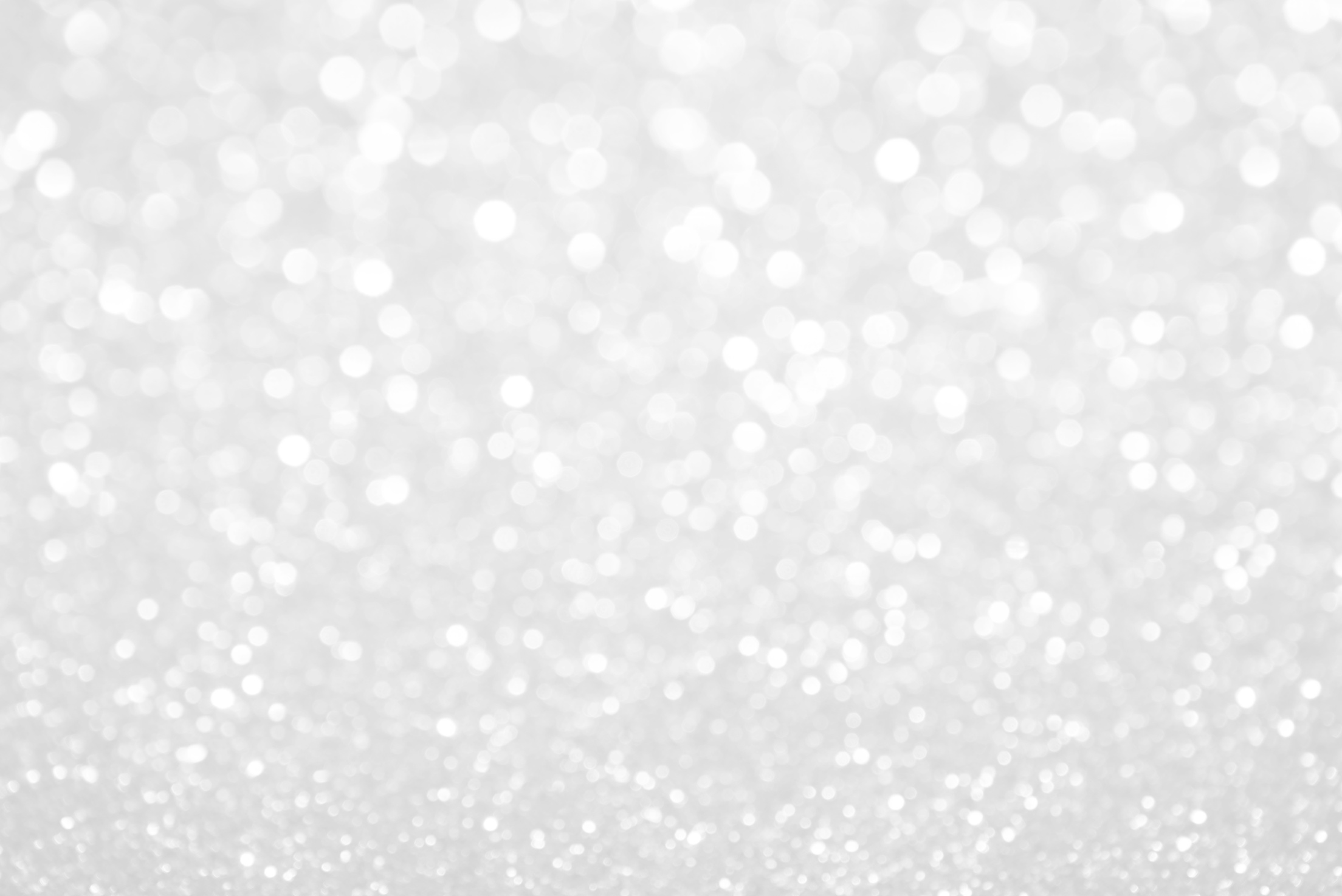 White Glittering Particles Background